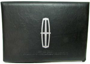 1994 Lincoln Color & Upholstery Selections Dealer Album Town Car Continental