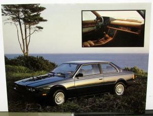 1981 Maserati Press Kit Media Release BiTurbo New Model Introduction