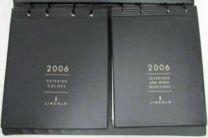 2006 Lincoln Color & Upholstery Selections Dealer Album LS Navigator Mark LT