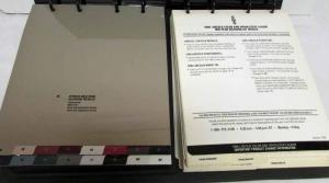 1996 Lincoln Color & Upholstery Selection Dealer Album Continental Mark Town Car