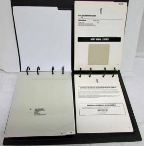 1996 Lincoln Color & Upholstery Selection Dealer Album Continental Mark Town Car