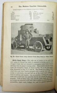 The Modern Gasoline Automobile Its Construction Operation Maint & Design - Book