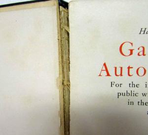 1905 Hand Book of Gasoline Automobiles - Buick Olds Packard Peerless Studebaker