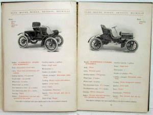 1905 Hand Book of Gasoline Automobiles - Buick Olds Packard Peerless Studebaker