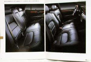 2001 Cadillac Seville Deville STS SLS DHS Japan Text Sales Brochure & Price List