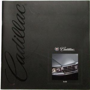 2001 Cadillac Seville STS German Europe Market Sales Brochure Original Oversized