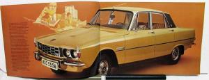 1974 Rover British Leyland Dealer Sales Brochure 2200 SC TC Automatic Features