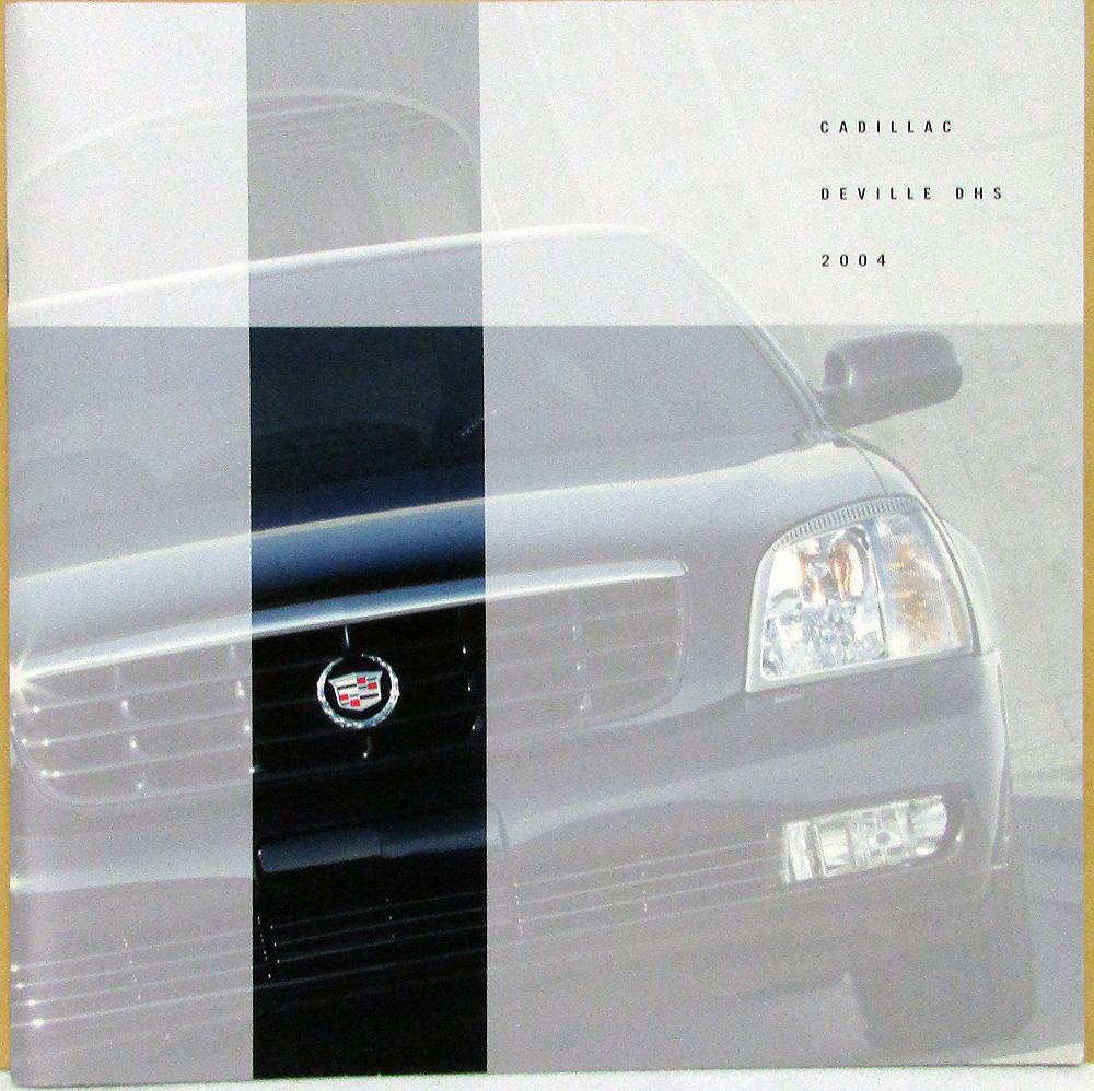2004 Cadillac Deville DHS Sales Brochure Japanese Text Original Oversized