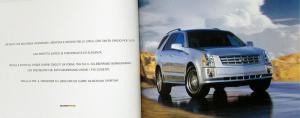 2006 Cadillac SRX Italian Text Prestige Sales Brochure Original