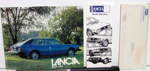 Lancia Literature Collection 1937 Aprilia Saloon Article 1977 Data Sheets & More
