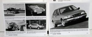 1997 Saab New Models Press Kit Media Release 900 Convertible Turbo 9000 CSE Aero