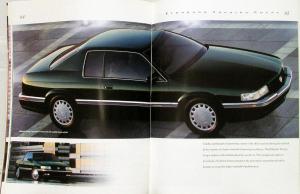 1994 Cadillac Deville Fleetwood Seville Eldorado Oversized Sales Brochure Orig