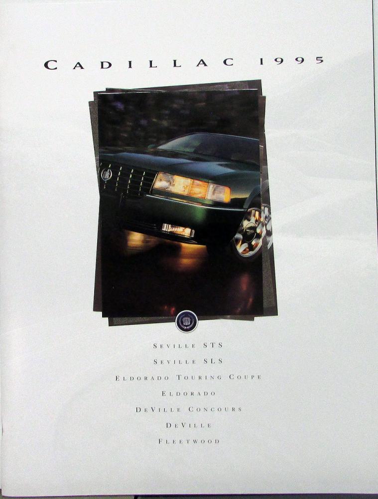 1993 CADILLAC Sales Brochure ~ Allante' Eldorado Seville STS DeVille~#906 