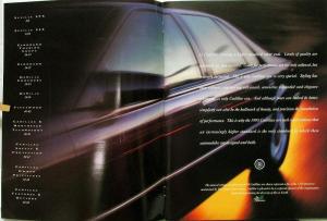 1995 Cadillac Seville Eldorado Deville Fleetwood Oversized Sales Brochure Orig