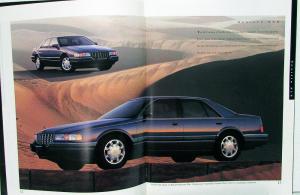 1995 Cadillac Seville Eldorado Deville Fleetwood Oversized Sales Brochure Orig