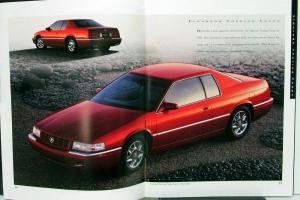 1995 Cadillac Seville Eldorado Deville Fleetwood Oversized Sales Brochure Orig