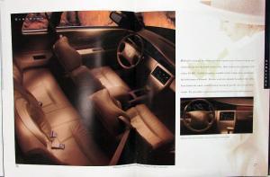 1995 Cadillac Seville Eldorado Deville Fleetwood Oversized Sales Brochure Orig