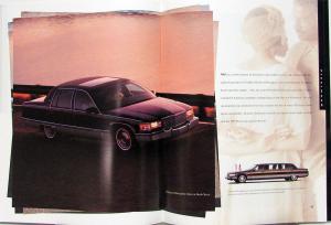 1995 Cadillac Seville Eldorado Deville Fleetwood Oversized Sales Brochure Orig