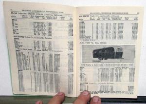 1958 Branham Automobile Reference Book - September Supplement