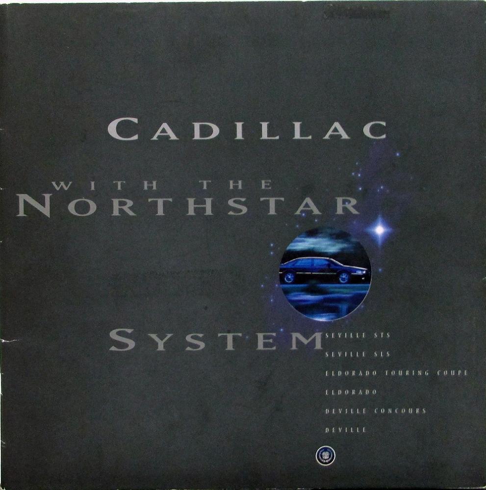 1996 Cadillac Seville Eldorado DeVille Northstar System Prestige Sales Brochure