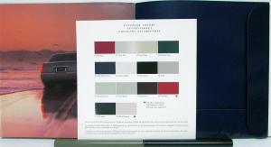 1997 Cadillac Seville STS & Eldorado TC Europeon Sales Brochure Oversized