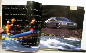 1997 Cadillac Seville Eldorado DeVille Oversized Sales Brochure Original