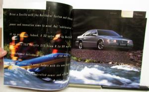 1997 Cadillac Seville Eldorado DeVille Oversized Sales Brochure Original