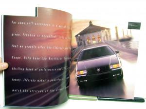 1997 Cadillac Seville Eldorado DeVille Oversized Sales Brochure Original