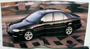 1997 Cadillac Catera Sales Brochure With Color Chart Oversized Original