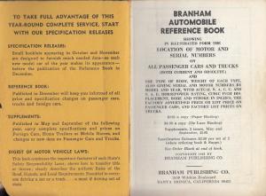 1968 Branham Automobile Reference Book 50th Anniversary Avanti Checker