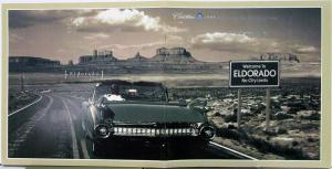 1998 Cadillac & 1959 Eldorado on Cover Sales Brochure Original Oversized