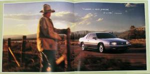 1998 Cadillac & 1959 Eldorado on Cover Sales Brochure Original Oversized