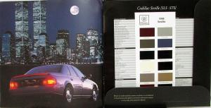 1998 Cadillac Seville STS SLS European Market Sales Brochure Oversized Original