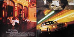 1999 Cadillac DeVille Concours dElegance Sales Brochure Original Oversized