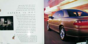 1999 Cadillac Catera Sales Brochure Oversized Original