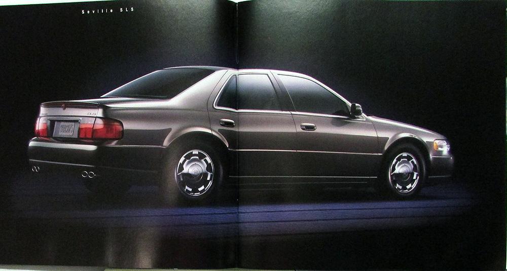 1999 Cadillac Seville STS and SLS 36-page Canada Car Sales Brochure Catalog