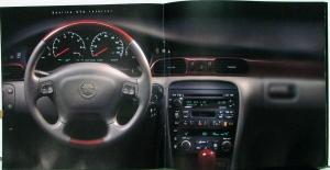 1999 Cadillac Seville SLS STS Sales Brochure Oversized Original