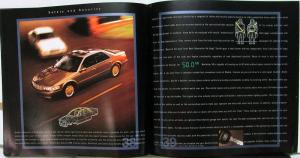 1999 Cadillac Seville SLS STS Sales Brochure Oversized Original