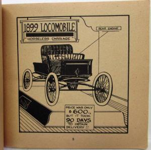 1971 Tad Burness Auto Album 5th Printing Locomobile Overland Studebaker Auburn