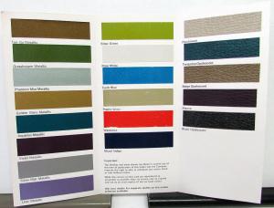 United Kingdom Chrysler Foreign Dealer Color Options Sales Brochures Set Of 3
