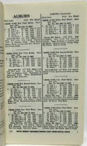 1942 NADA Official Used Car Price Guide - May - Auburn Chevrolet Ford Dodge