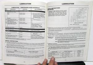 1988-1989 International IH 1000-9700 Series HD Truck Owners Operators Manual