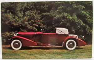 1935 Hispano-Suiza 12 Cylinder Type J12 and 1933 Duesenberg Postcard Lot