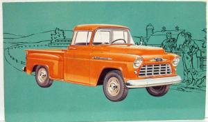 1956 Chevrolet Model 3104 Pickup Truck Postcard