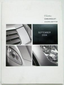 2004 Cadillac Corvette Chevrolet European Press Kit by GM Original Oversized