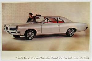 1966 Pontiac Tempest - A New Tiger Under the Hood Postcard