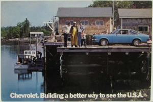 1972 Chevrolet Vega Oversized Postcard