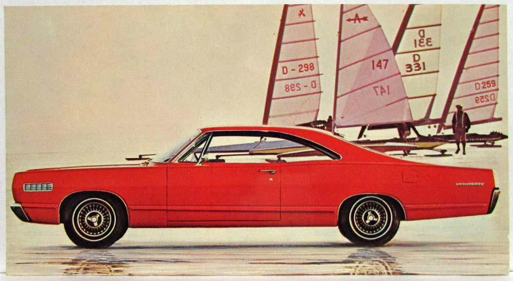 1967 Mercury Monterey 2-Door Hardtop Postcard