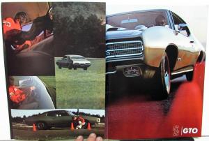 1969 Pontiac GTO Firebird The Judge Performance RoadTest Sales Brochure Original