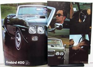 1969 Pontiac GTO Firebird The Judge Performance RoadTest Sales Brochure Original
